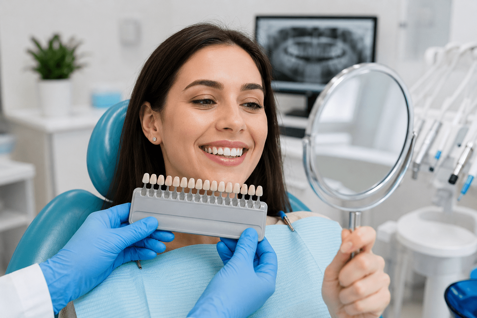 Cosmetic Dentist in Bachupally providing smile makeover treatment
